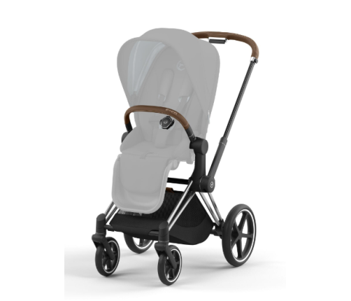 Cybex Priam 4.0 Off White Chrome Brown frame Детская Коляска 2in1