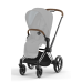 Cybex Priam 4.0 Off White Chrome Brown frame Детская Коляска 2in1