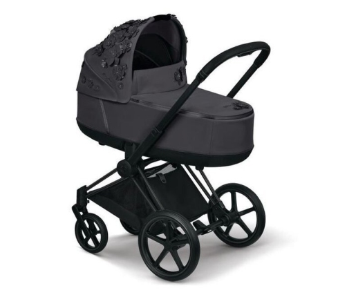 Cybex Priam Dream Grey Simply Flowers + Matt black frame Коляска с Люлькой