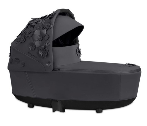 Cybex Priam Dream Grey Simply Flowers + Matt black frame Коляска с Люлькой