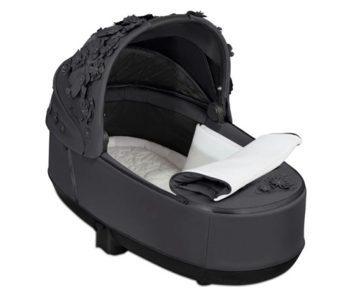 Cybex Priam Dream Grey Simply Flowers + Matt black frame Коляска с Люлькой