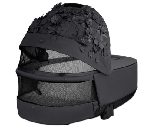 Cybex Priam Dream Grey Simply Flowers + Matt black frame Коляска с Люлькой