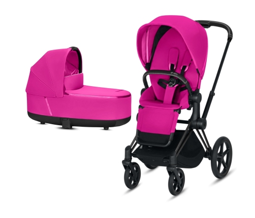 Cybex Priam Fancy Pink Matt black frame Детская Коляска 3 в 1