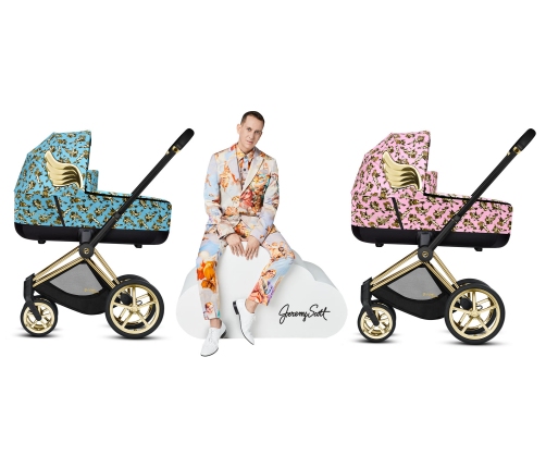 Cybex Priam Lux Cherub Pink by Jeremy Scott Ratu kulba