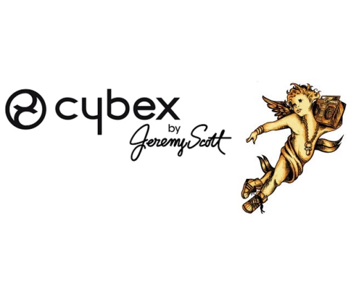 Cybex Priam Lux Cherub Pink by Jeremy Scott Ratu kulba