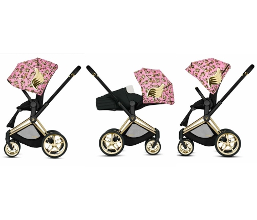 Cybex Priam Lux Cherub Pink by Jeremy Scott Ratu kulba