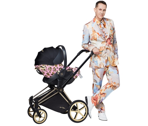 Cybex Priam Lux Cherub Pink by Jeremy Scott Ratu kulba