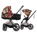 Cybex Priam Lux Spring Blossom Dark Люлька для коляски