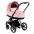 Cybex Priam Pale Blush Simply Flowers + Matt black frame Kulbu Rati