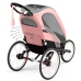 Cybex Zeno Silver Pink Pastaigu bloks