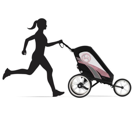 Cybex Zeno Sports Powder Pink by Anna Lewandowska (Air) Sporta Ratiņi