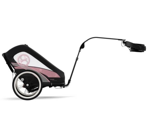 Cybex Zeno Sports Silver Pink (Air) Sporta Ratiņi