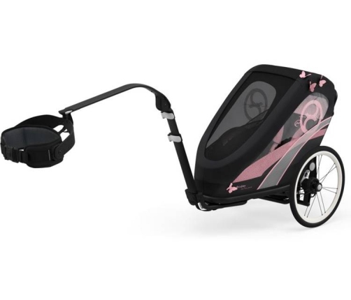 Cybex Zeno Sports Silver Pink (Air) Sporta Ratiņi