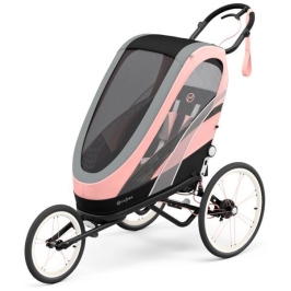 Cybex Zeno Sports Silver Pink (Air) Спортивная Коляска