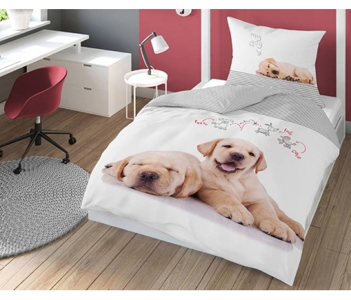 Detexpol Cute Puppies Детское постельное белье из 2 частей 160x200