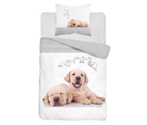 Detexpol Cute Puppies Детское постельное белье из 2 частей 160x200