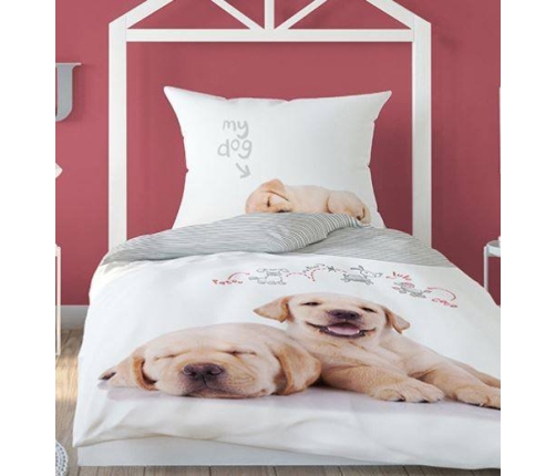 Detexpol Cute Puppies Детское постельное белье из 2 частей 160x200