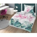 Detexpol Flamingo Paradise gultas veļas komplekts no 2 daļām 160x200