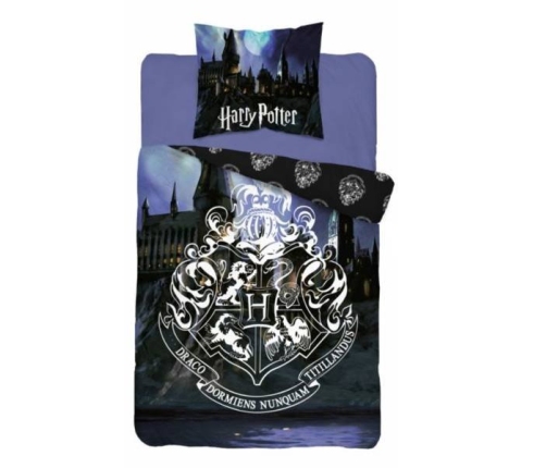 Detexpol Harry Potter Blue Детское постельное белье из 2 частей 140x200