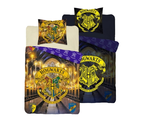 Detexpol Harry Potter Dark Gultas veļas komplekts no 2 daļām 140x200