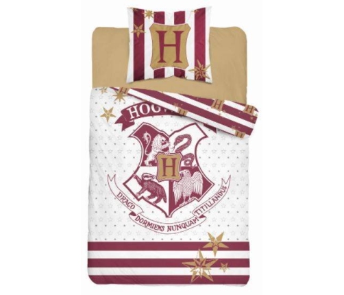 Detexpol Harry Potter white Gultas veļas komplekts no 2 daļām 140x200