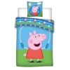 Detexpol Peppa Pig 2 Gultas veļas komplekts no 2 daļām 140x200