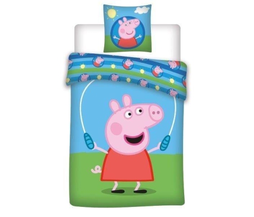 Detexpol Peppa Pig 2 Gultas veļas komplekts no 2 daļām 140x200