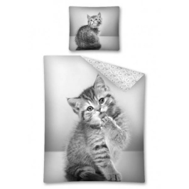 Detexpol Sweet Kitty Детское постельное белье из 2 частей 160x200