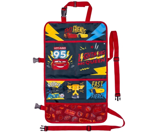 Disney Cars Organizer Art.9536 Krēsla aizsargs ūdensnecaurlaidīgs