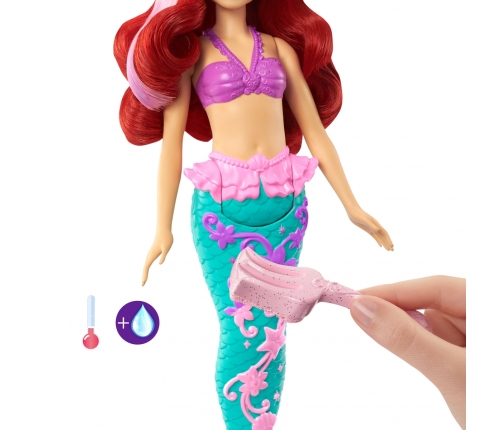 Disney Princess Fashion Core Doll Asst. Ariel Hair Feature Doll Lelle HLW00