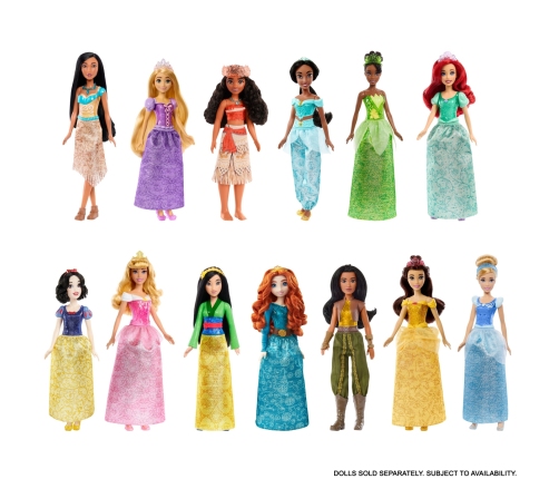 Disney Princess Fashion Core Doll Asst. Pochaontas Lelle HLW07