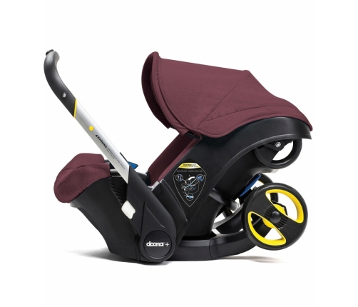 Doona Infant Car Seat & Stroller Burgundy Autosēdeklis - ratiņi 2in1