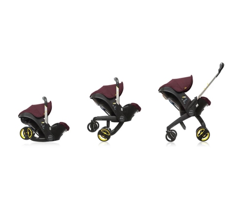 Doona Infant Car Seat & Stroller Burgundy Autosēdeklis - ratiņi 2in1