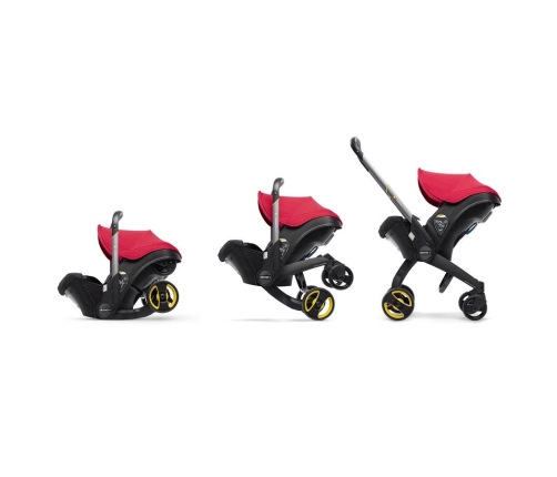 Doona Infant Car Seat & Stroller Flame Red Autosēdeklis - ratiņi 2in1