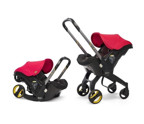 Doona Infant Car Seat & Stroller Flame Red Autosēdeklis - ratiņi 2in1