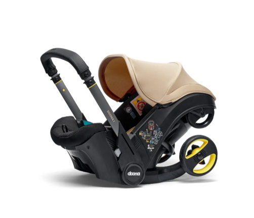 Doona I Infant Car Seat & Stroller Sahara Sand Autosēdeklis - ratiņi 2in1