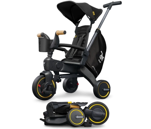 DOONA Liki Trike S5 Nitro Black Bērnu trīsritenis