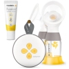 Двойной электрический молокоотсос Medela Swing Maxi RD + крем для сосков Purelan Lanolin