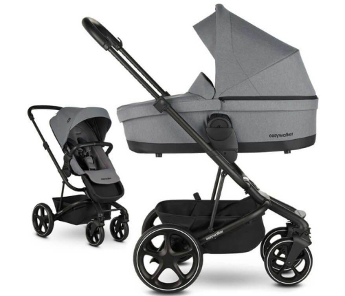 Easywalker Harvey 3 Fossil Grey Bērnu Ratiņi 2in1