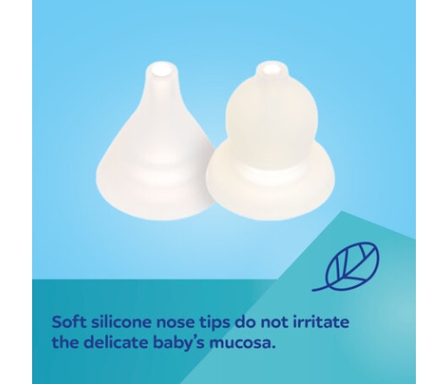 Elektriskais bērnu deguna aspirators Canpol Babies Easy Natural 9/319