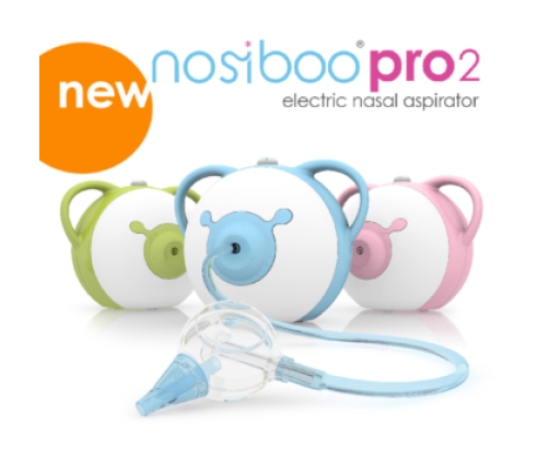 Электрический назальный аспиратор Nosiboo PRO 2 Pink