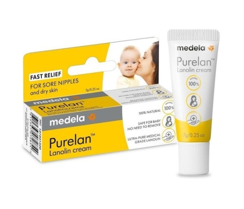 Электрический молокоотсос Medela Swing Flex + крем для сосков Purelan Lanolin