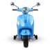 Детский скутер с аккумулятором Vespa 801 Blue