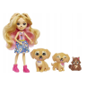 Enchantimals Gerika Golden Retriever & Family Lelle HHB85