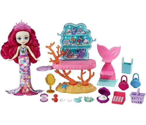 Enchantimals Ocean Treasures Shop Playset Milagra HCF71 Lelle Nāriņa 15+