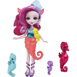 Enchantimals Sedda Seahorse Кукла русалка HCF73