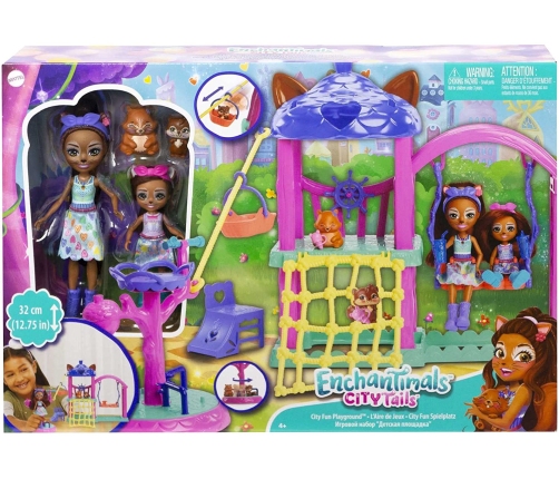 Enchantimals Urban Playground Playset Кукла HHC16