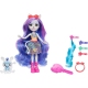 Mattel Enchantimals Glam Party Zemirah Zebra Grainy HNV28 + 5 Accessories Lelle ar dzīvnieku