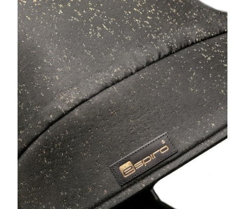 Espiro Next LIMITED 403 Gold shadow Bērnu Ratiņi 2in1