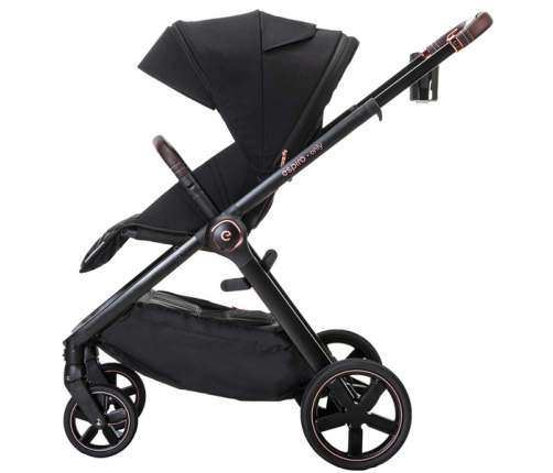 Espiro Only Way 2023 210 Stylish Black Pastaigu Ratiņi